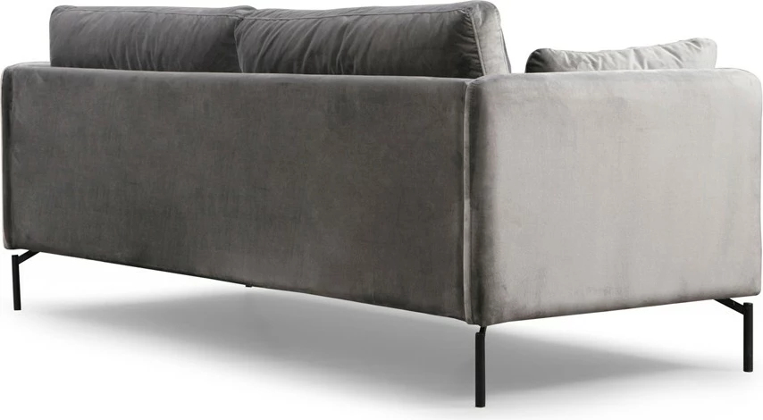 Divan treshe Atelier del Sofa, Sino 3 vendësh, ngjyrë gri