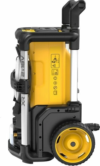 Larëse me presion pa kabllo DeWalt DCMPW1600N 2x18V XR 110 bar, verdhë/zi