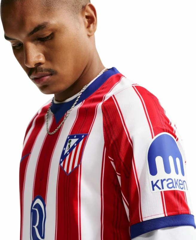 Fanellë meshkujsh Nike Atlético Madrid Stadium 2026/27, kuqe dhe bardhë [Madhësia: M]