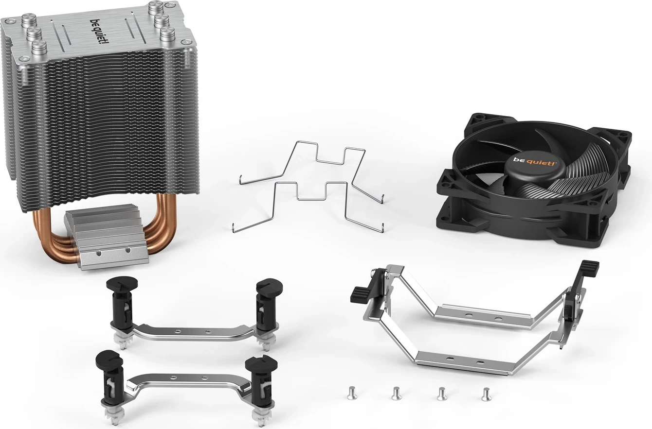 Ftohësi i Procesorit be quiet! PURE ROCK SLIM 2, 9.2 cm, Argjendtë