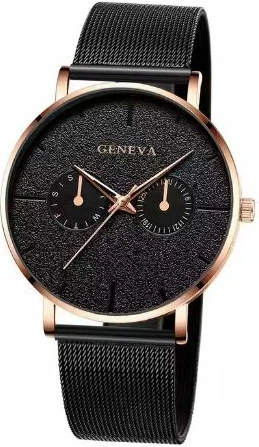 Orë dore Geneva OG8, e zezë/bezhë