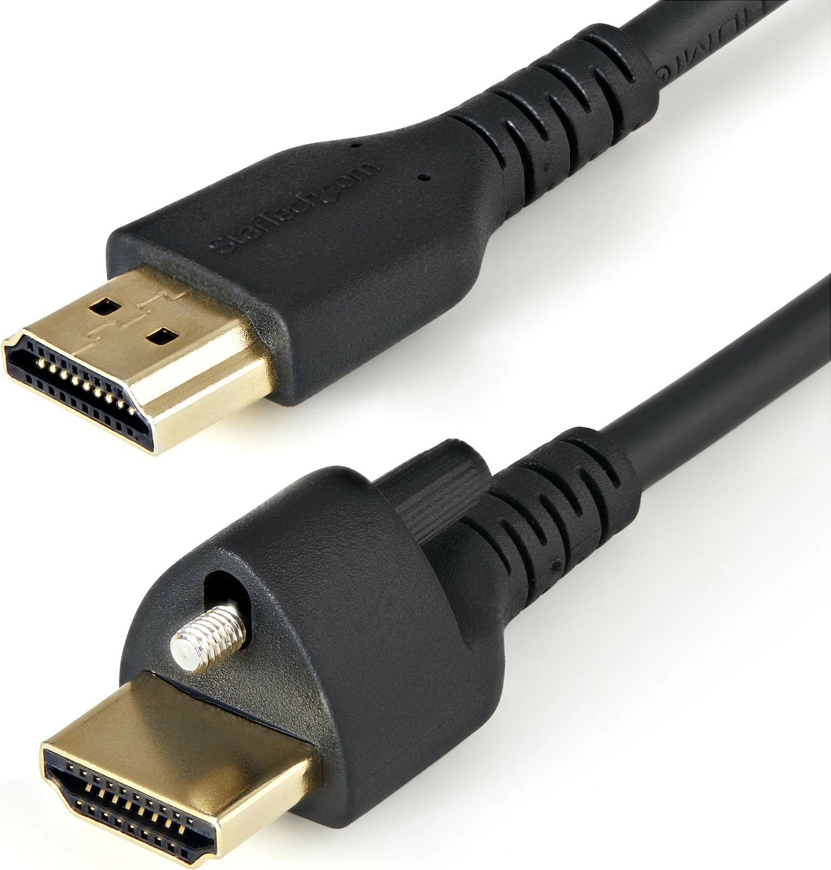 Kabllo HDMI StarTech HDMM1MLS, 1m, HDMI 2.0, 4K 60Hz, HDR, me vidë bllokuese, e zezë
