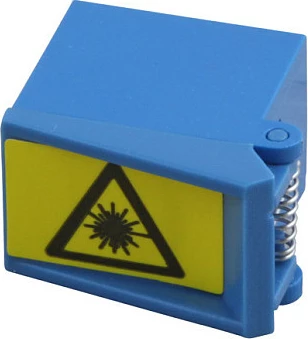 Kapak mbrojtës lazeri EFB Elektronik SC Simplex, blu