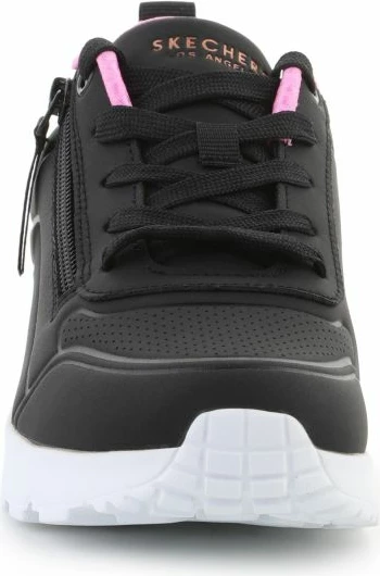 Atlete fëmijësh Skechers UNO LITE EASY ZIP 310387L-BKRG, të zeza/ari rozë