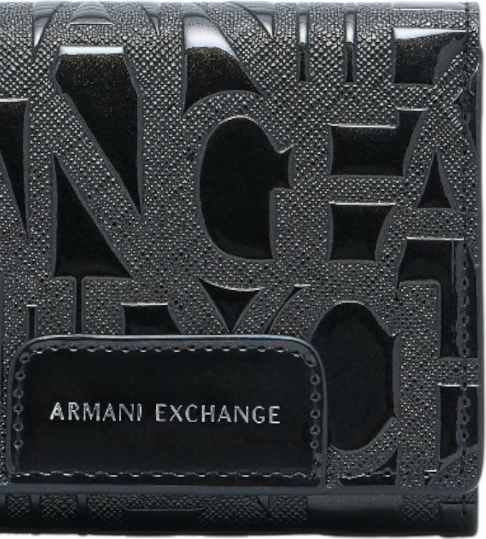 Portofol i vogël për femra Armani Exchange XW001595 AF17290, i zi