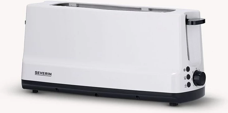 Tostues Severin AT 2232, 2 feta, 800 W, Bardhë/Gri