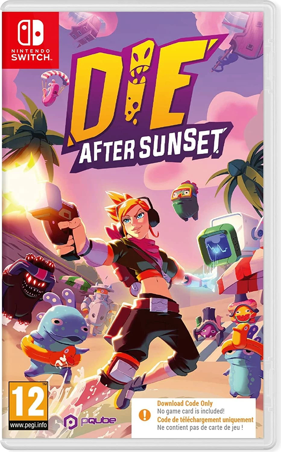 Lojë Nintendo Switch PQube Die After Sunset (Code in a Box)