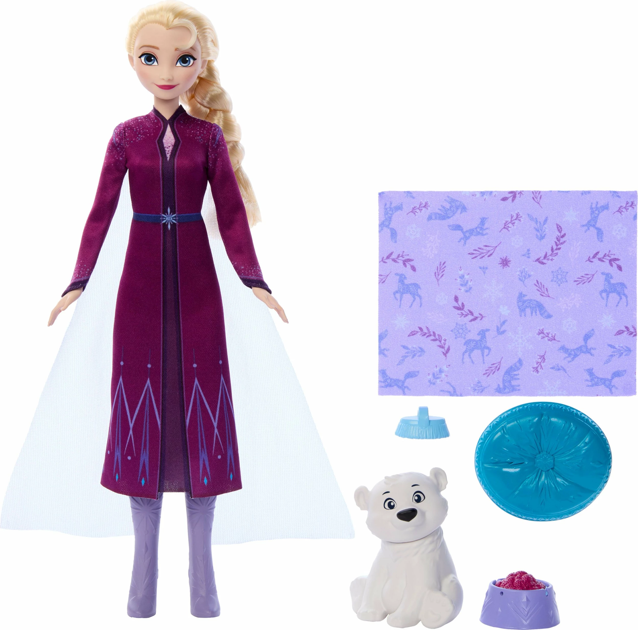 Kukull Hasbro Disney Frozen Elsa JFG16, set me arush bebe, shumëngjyrëshe