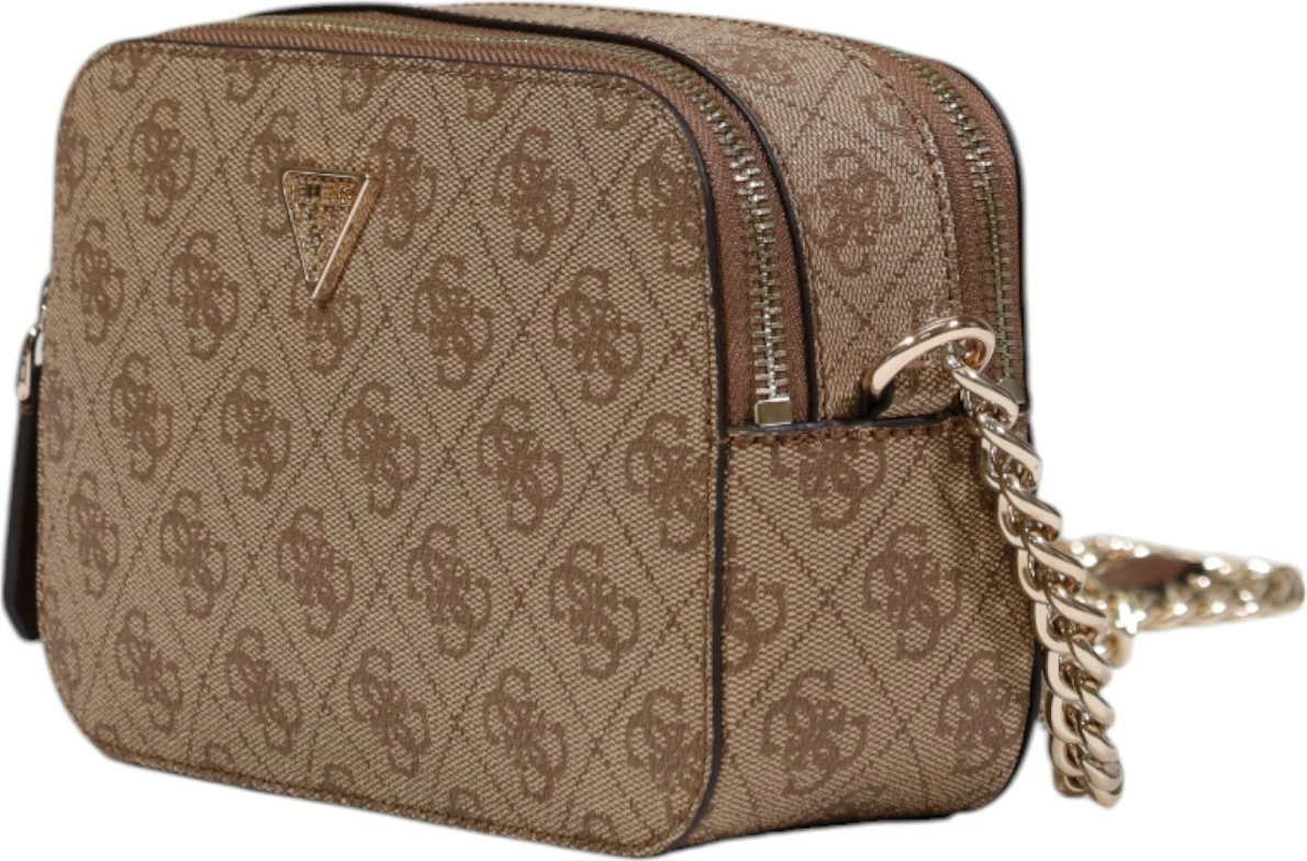 Çantë crossbody për femra Guess Noelle II Camera HWBG96 72140, kafe