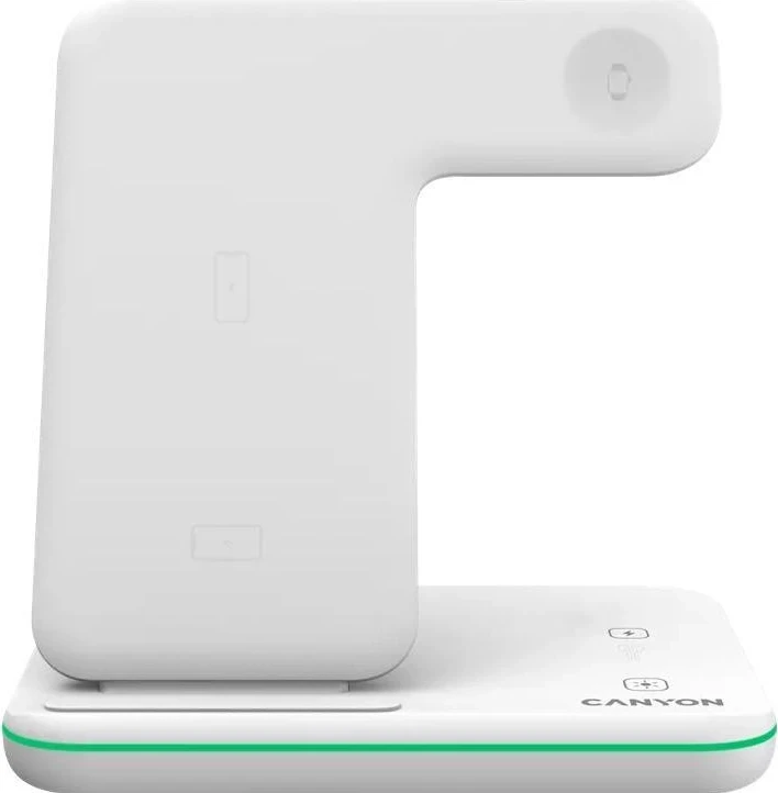 Karikues induktiv Canyon WS-303, 3w1, i bardhë