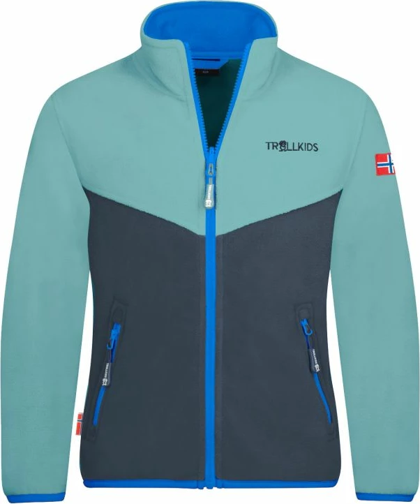 Jakne 3-në-1 për fëmijë Trollkids, kaltër/gri