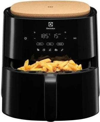Fritezë me ajër të nxehtë Electrolux EAF5B, 5L, 1500W, e zezë