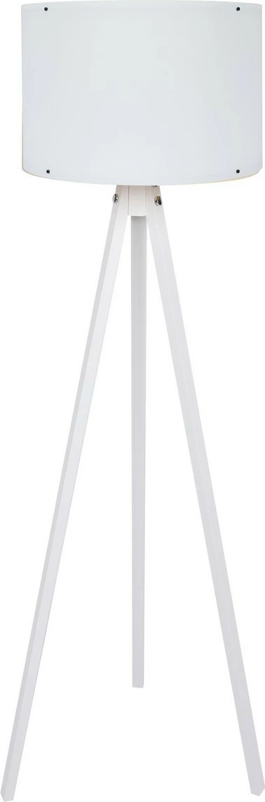 Llambë dyshemeje Opviq, e bardhë, 145 cm
