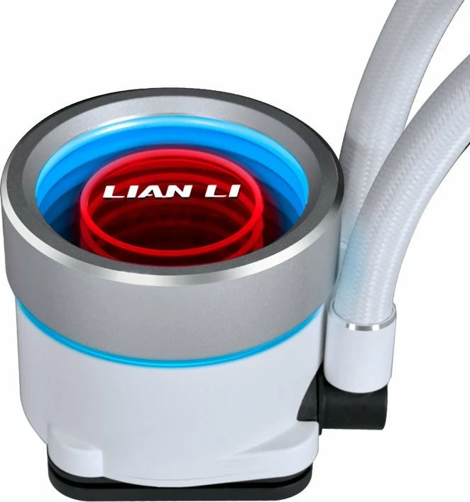 Ftohës me ujë AiO Lian Li Galahad II Trinity SL-INF 360mm, ARGB, 3x120mm PWM, i bardhë