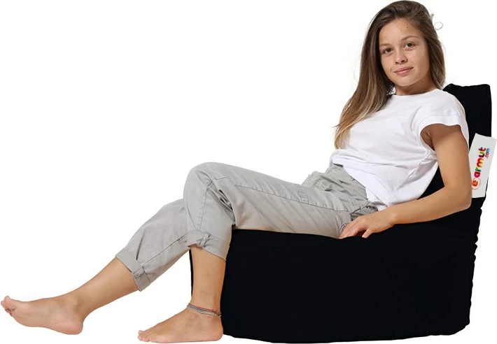 Qese ulëse për kopsht, ngjyrë e zezë, Atelier del Sofa, Baton v2