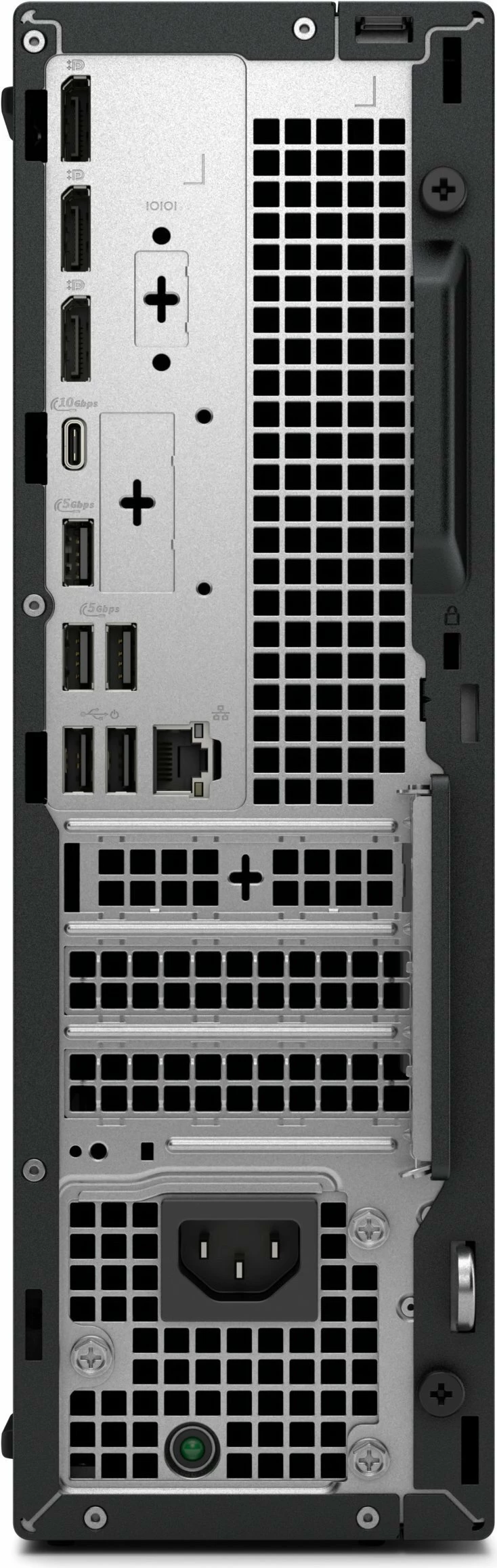 Kompjuter desktop Dell Pro Slim Plus QBS1250, Intel Core Ultra 7 265, 32 GB DDR5, 1 TB M.2 PCIe SSD, Windows 11 Pro, set me tastierë dhe maus, i zi