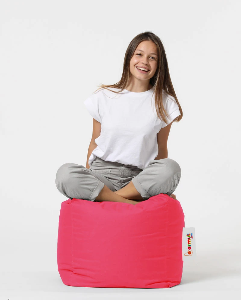 Puf kopshti katror, rozë, Atelier del Sofa