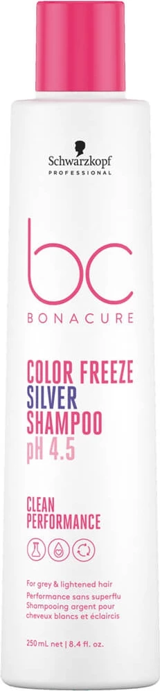 Shampon për femra Schwarzkopf Professional BC Bonacure Color Freeze Silver, 250ml