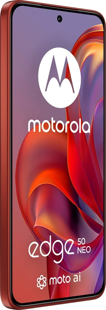 Celular Motorola Edge 50 Neo, 6.4", 5G, 12 GB RAM, 512 GB, Poinciana Terracotta