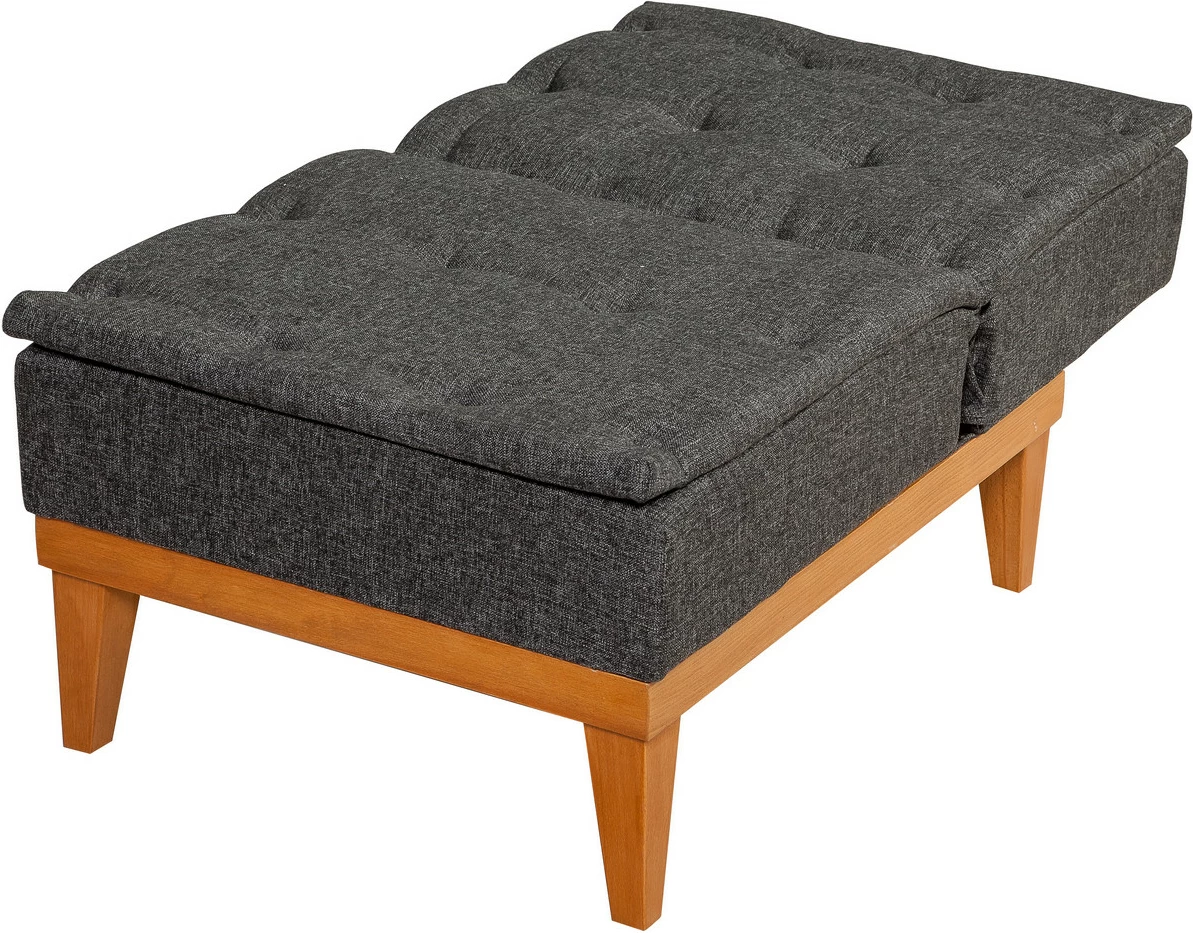 Karrige berjer Wing, ngjyrë antracit, Atelier del Sofa, Fuoco