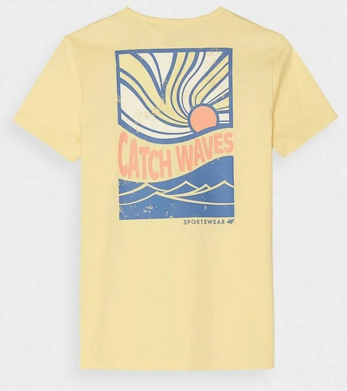 Maicë për fëmijë 4F, e verdhë