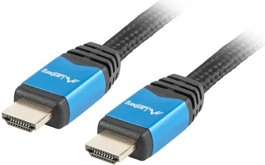 Kabllo HDMI Lanberg CA-HDMI-20CU-0018-BL, 1 m, e Zezë