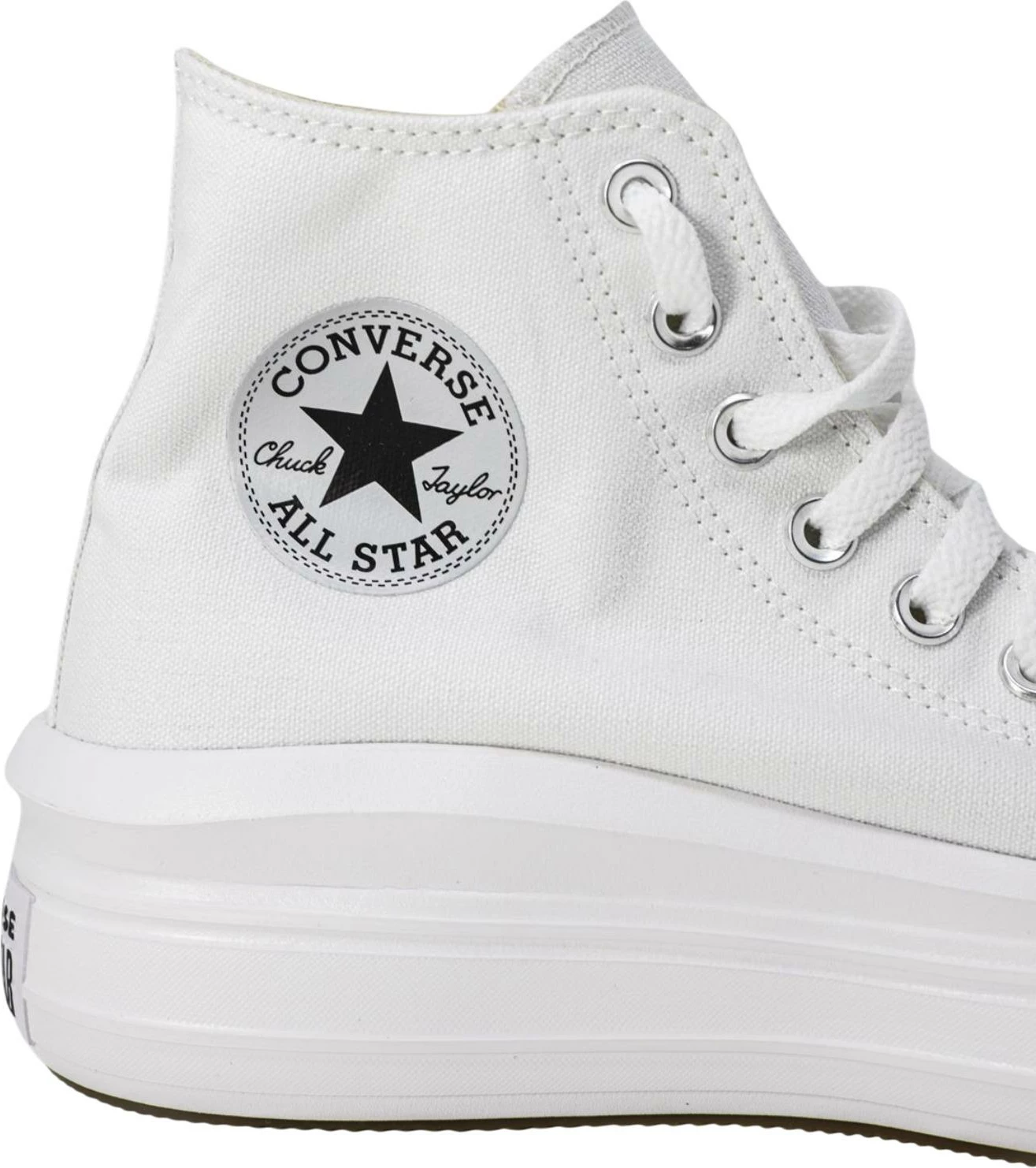 Atlete për femra Converse Chuck Taylor All Star Move 568498C, të bardha [Madhësia: 41]
