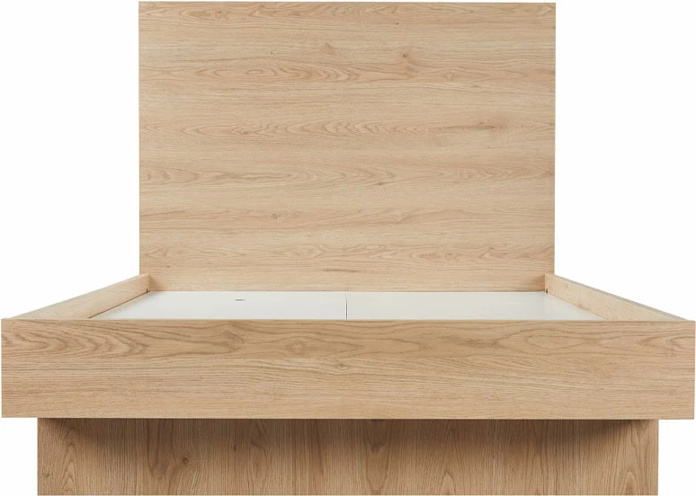 Krevat NEON për dyshek 120x200cm, ngjyrë natyrale, 127x234x121