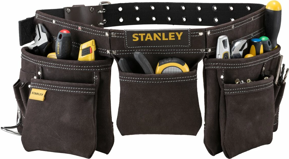 Përparëse veglash lëkure Stanley STST1-80113, kafe