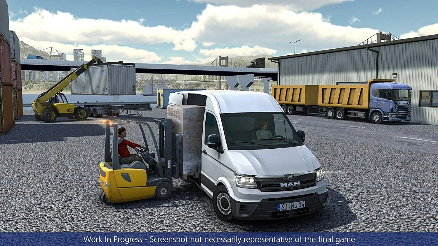 Lojë Aerosoft Truck & Logistics Simulator për PlayStation 4 (PS4), PEGI 3