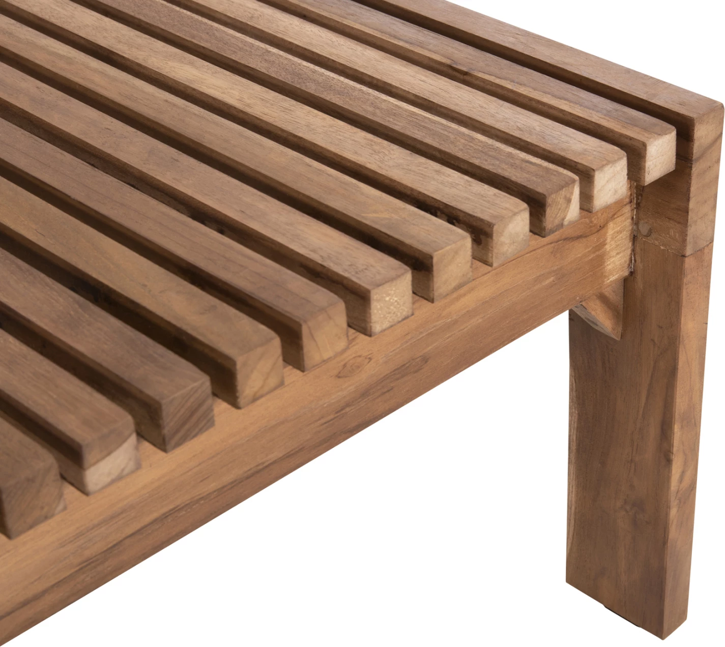 Shezlong LAGERTHA FH5963.11 dru teak ngjyrë natyrale 200x65x102H cm