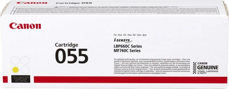 Toner Canon 055 (3013C002) origjinal 2300 faqe verdhë
