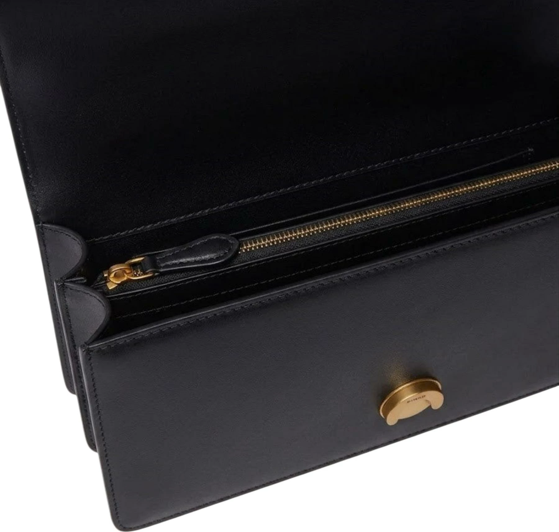 Çantë krahu për femra Pinko Love One Mini New Buckle Vitel 107071, e zezë