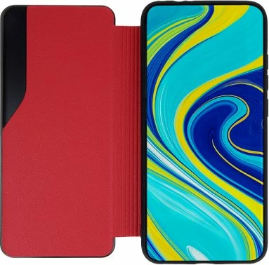 Mbështjellës ONASI Havana Smart View për Samsung Galaxy A32 A325 LTE, kuqe