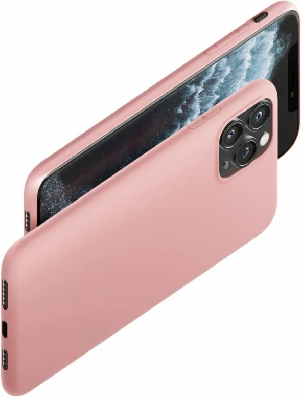 Kapak telefoni 3mk Matt Case për iPhone 13 mini, rozë mat [Ngjyra: Rozë]
