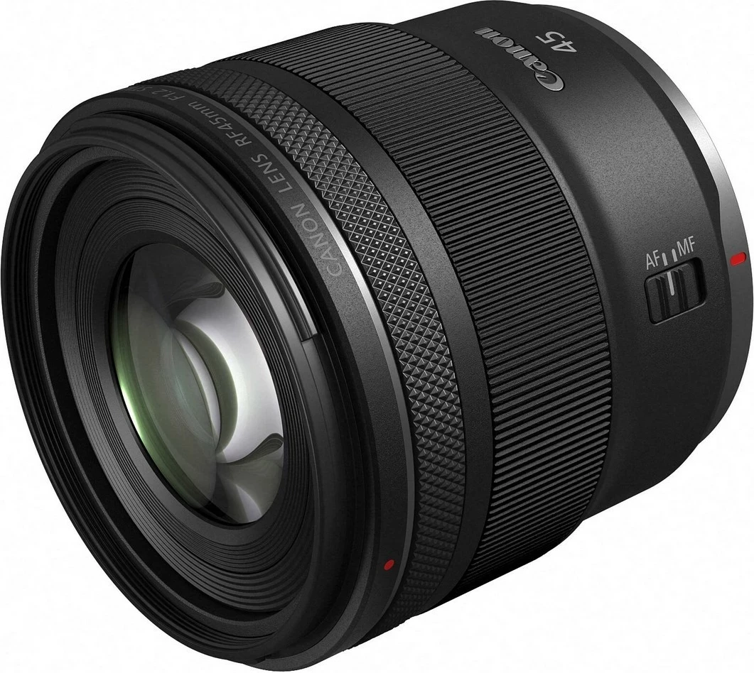 Lentë prime Canon RF 85mm F1.2 STM, e zezë