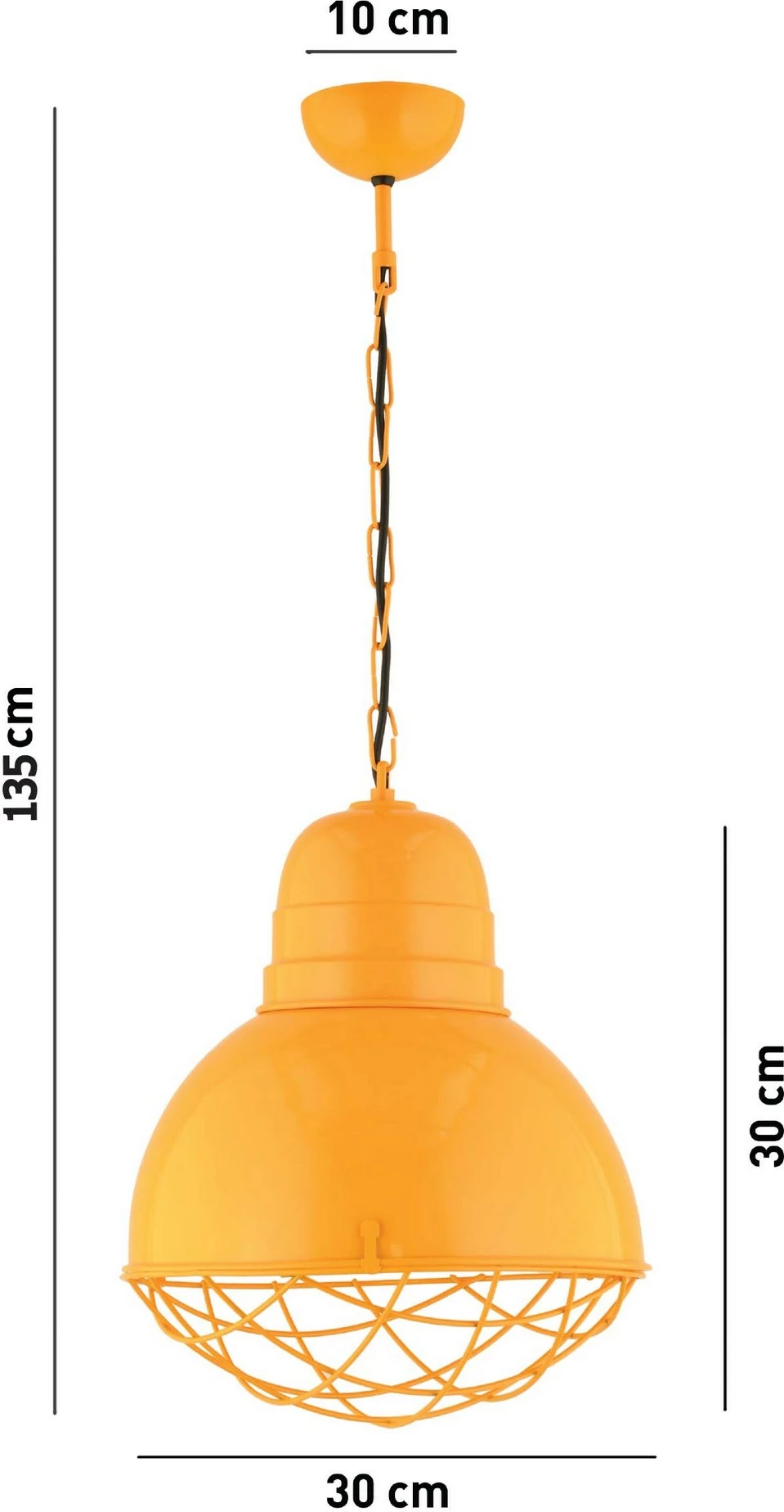 Llambë tavani Opviq, e verdhë, RT-24