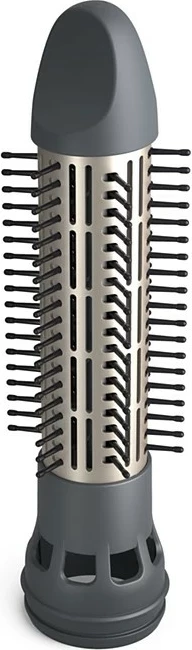 Tharëse dhe kaçurreluese rrotulluese flokësh Philips BHA710/00 1000 W, set me 2 shtojca, gri/bardhë