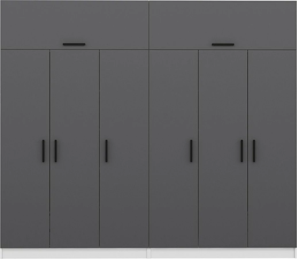 Dollap i madh, ngjyrë antracit, Skye Decor, 5149