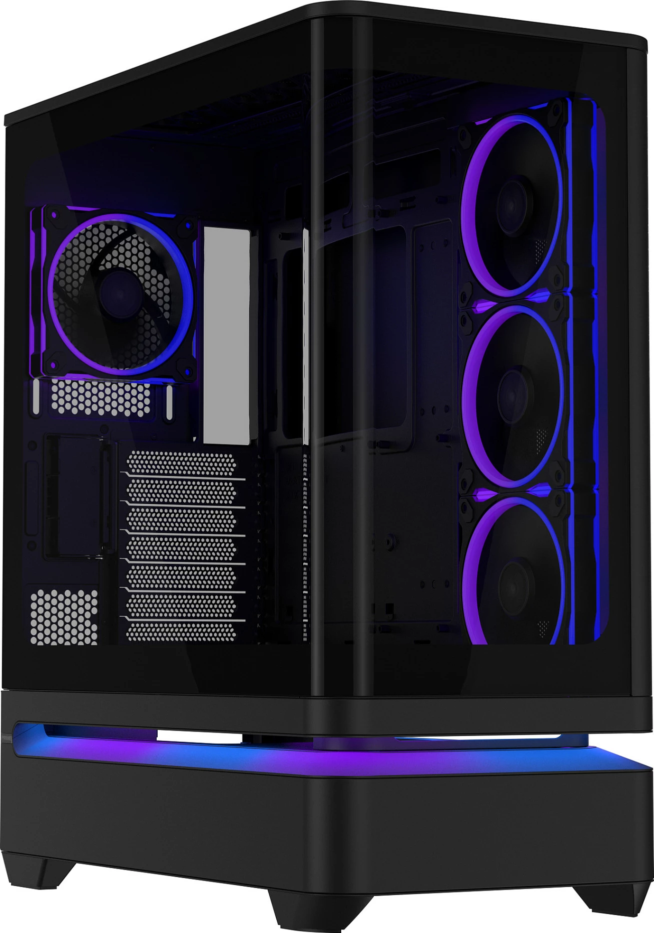 Kasë ASUS PRIME AP304 TG ARGB, ATX, e zezë