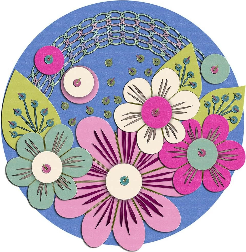 Qilim për korridor, shumëngjyrësh, Conceptum Hypnose, HMNT936, 140x140 cm