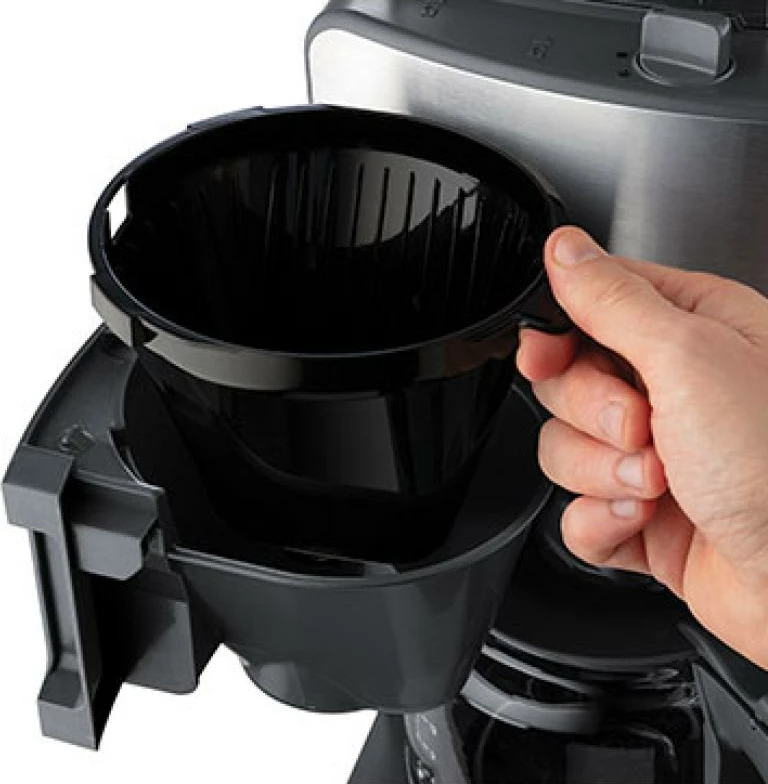Makinë kafeje Russell Hobbs Grind & Brew 25610-56, me mulli të integrum, silver/zi
