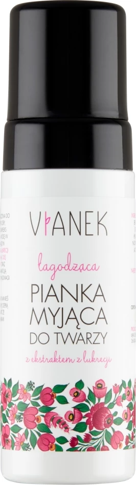 Shkumë pastruese për fytyrë VIANEK Soothing për femra, 150ml