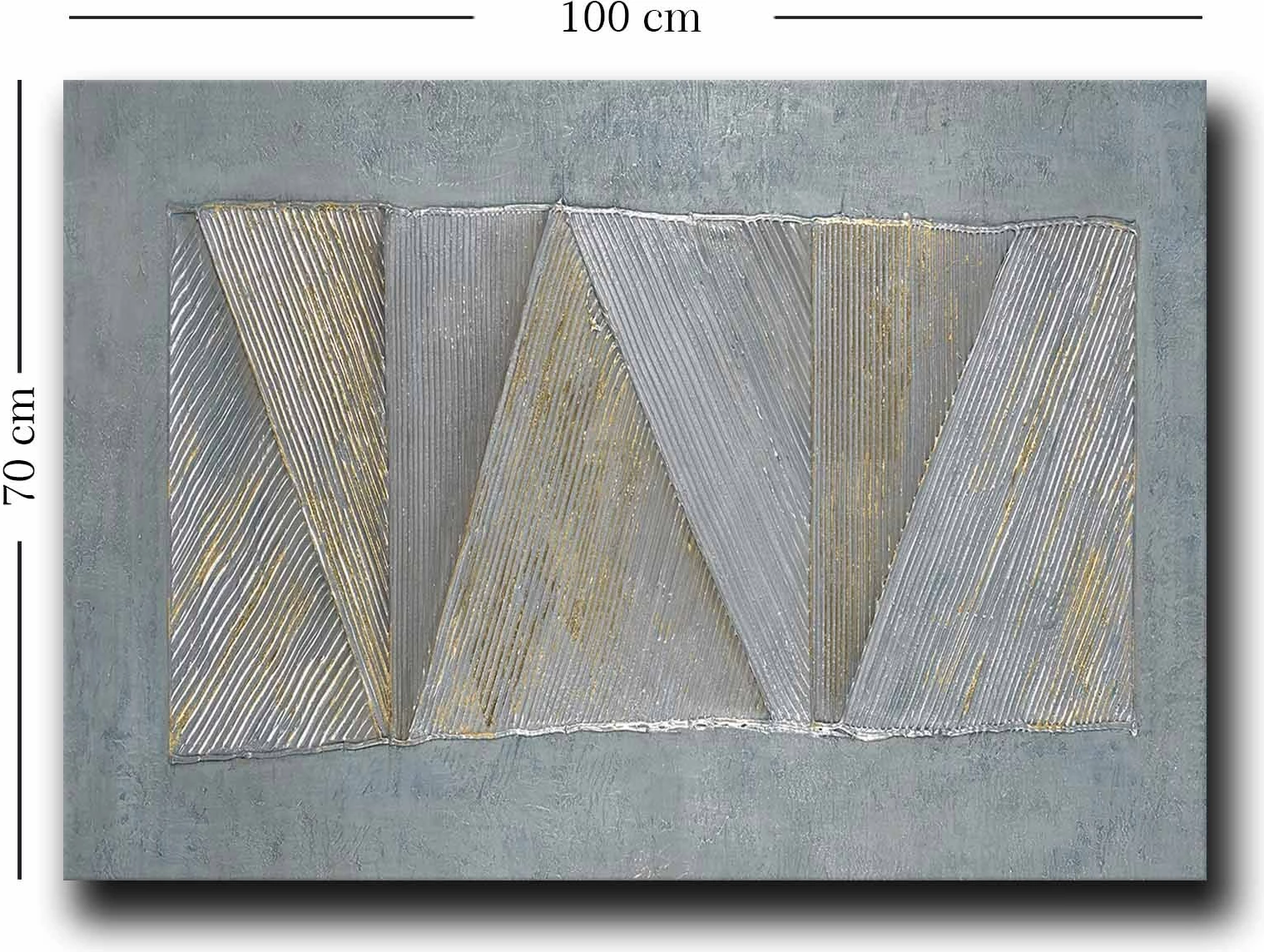 Pikturë dekorative në kanavacë, shumëngjyrëshe, Wallity, 70x100cm
