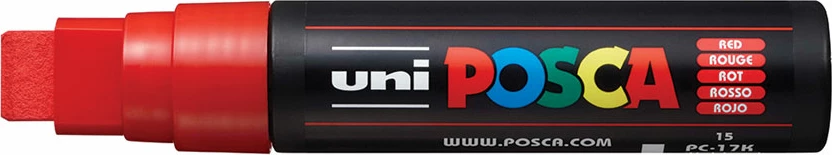 UNI-MARKER pc-17k POSCA RED