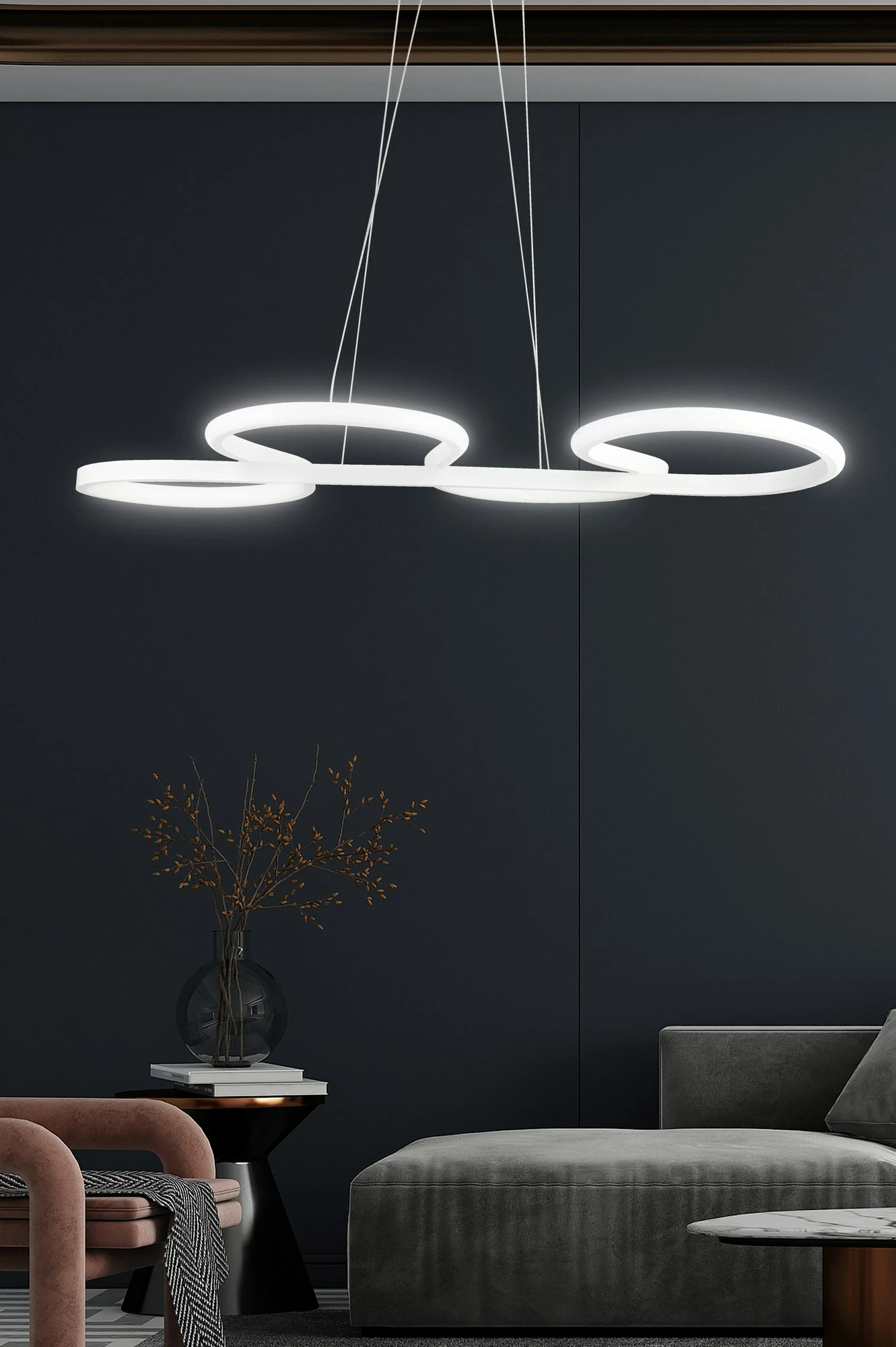 Llambë varëse Opviq, Swing, e bardhë, dritë e bardhë