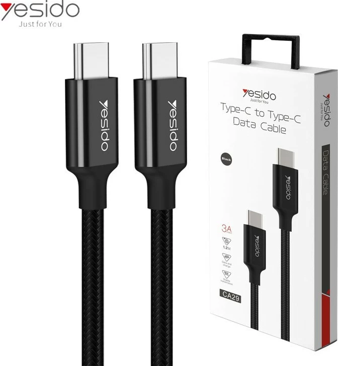 Kabllo Usb Type-c To Type-c 1.2m 3a Ca-29