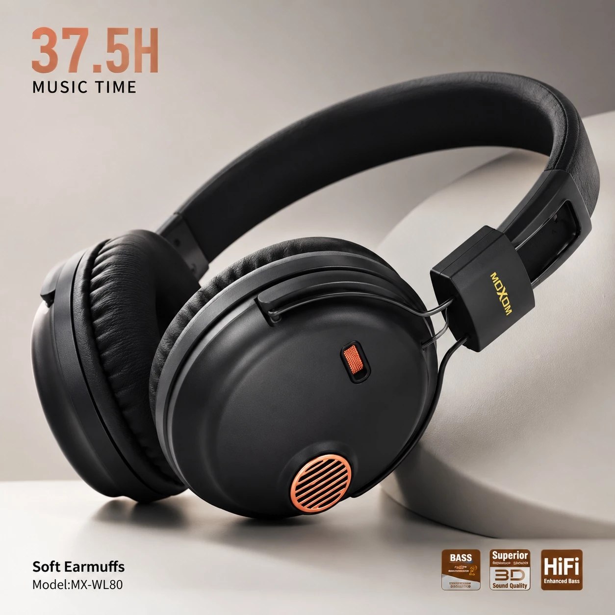 Kufje Maxom 37.5H Premium Voice Wireless