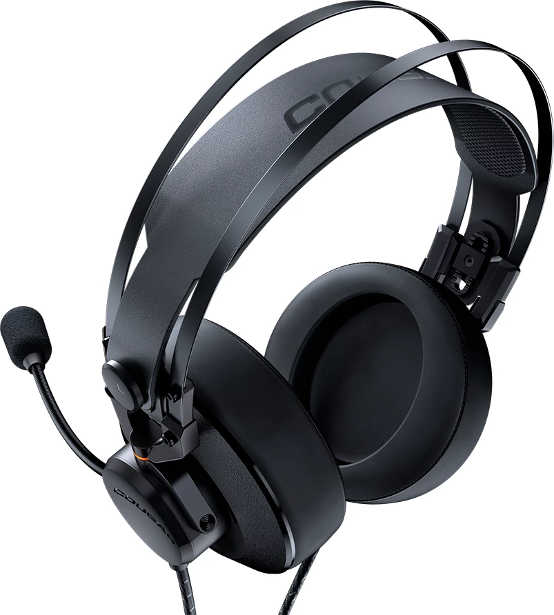 Kufje gaming COUGAR VM410, 3.5mm wired, over-ear, driver 53mm, zi