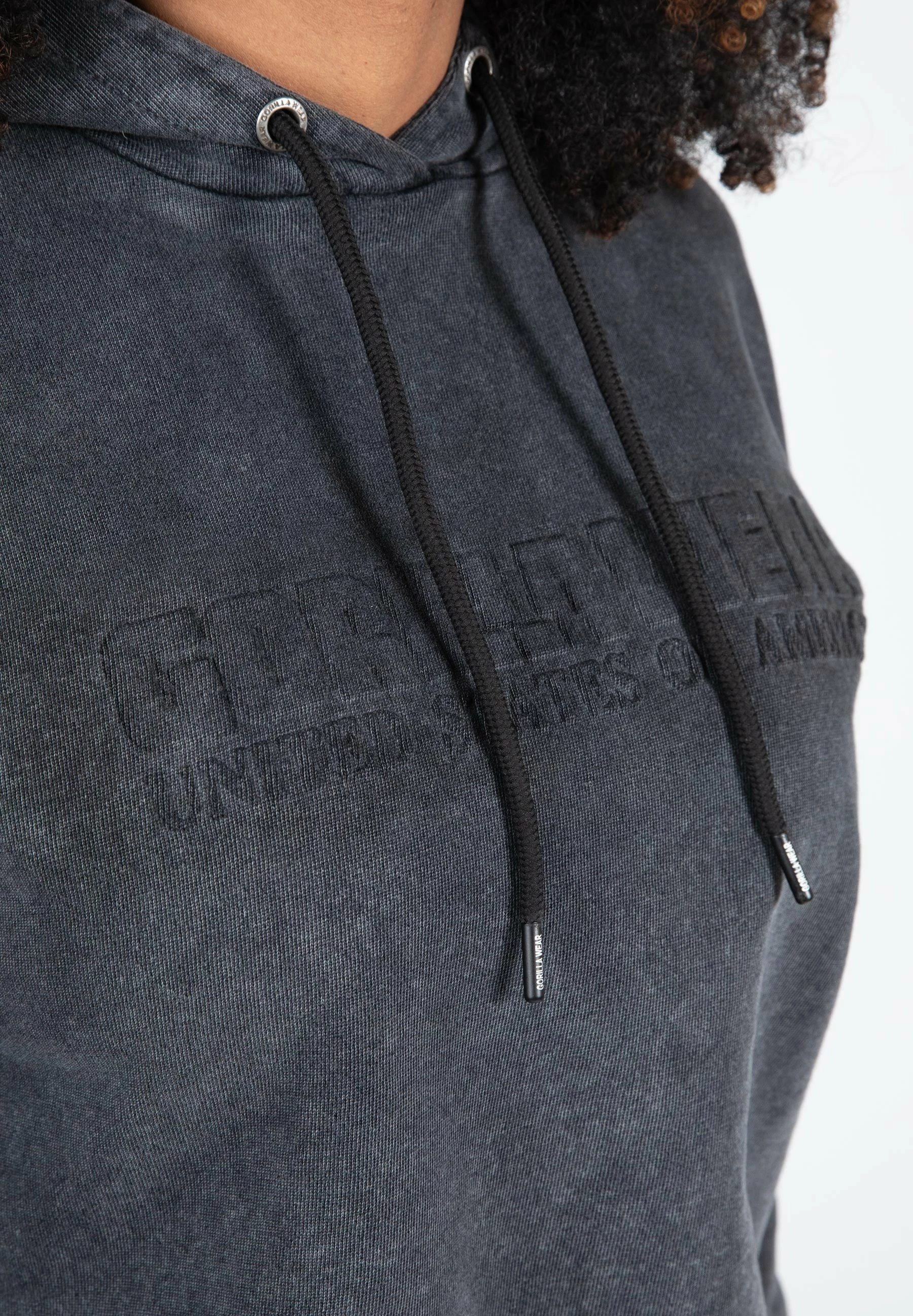 Crowley Women's Oversized Hoodie - Washed Gray [Madhësia: XS]